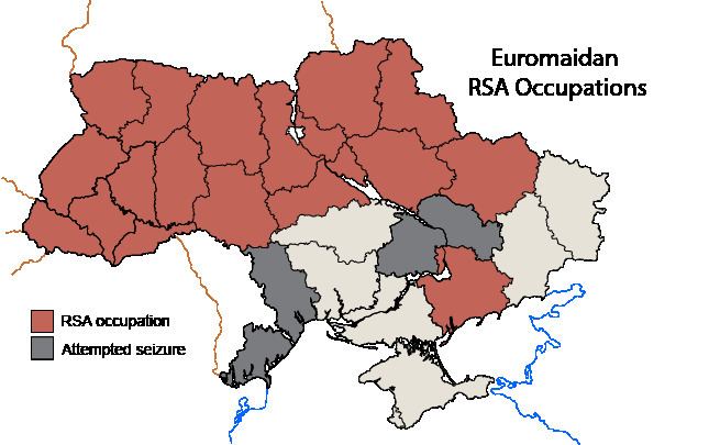 2014 Euromaidan regional state administration occupations
