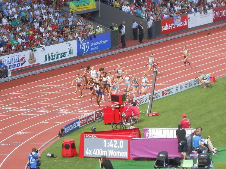 2014 European Athletics Championships – Women's 4 × 400 metres relay