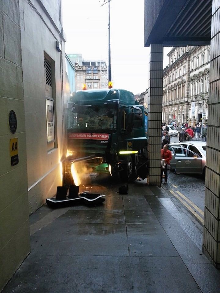 2014 Glasgow bin lorry crash Glasgow Archives Press and Journal