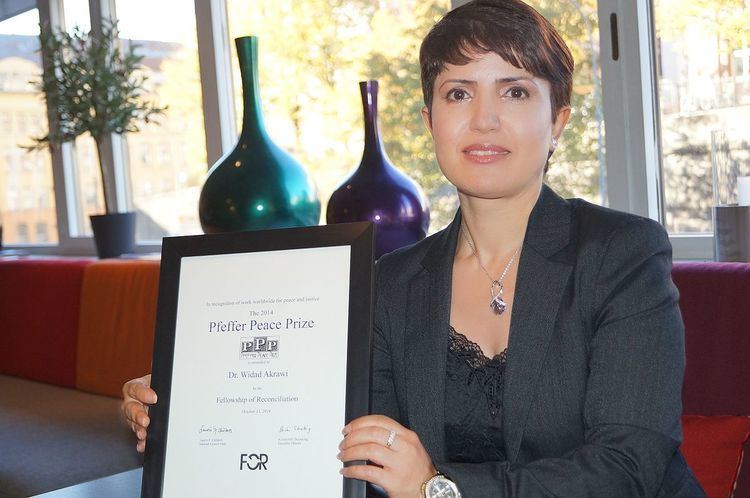 2014 International Pfeffer Peace Award
