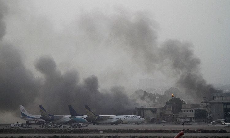 2014 Jinnah International Airport attack TTP claims attack on Karachi airport Pakistan DAWNCOM