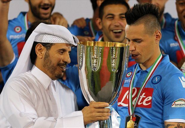 2014 Supercoppa Italiana De Magistris esulta per la Supercoppa del Napoli e pensa al futuro