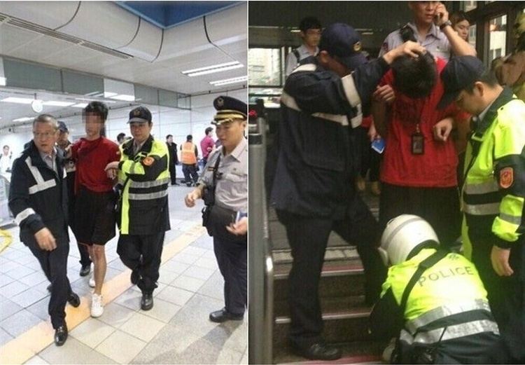 2014 Taipei Metro attack VIDEO 21YearOld College Student Stabs And Kills 4 People In
