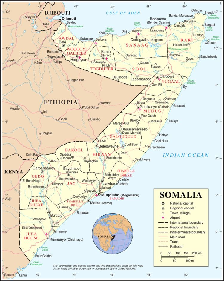 2014 timeline of the War in Somalia