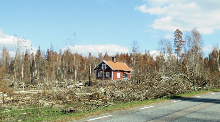 2014 Västmanland Wildfire FileSkogsbranden i Vstmanland 2014 Hus som klarat branden i