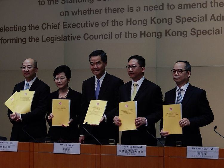 2014–15 Hong Kong electoral reform