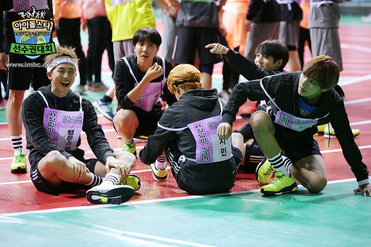 2015 Idol Star Athletics Basketball Futsal Archery Championships Picture BTS at MBC 2015 Idol Star Athletics Championships Chuseok