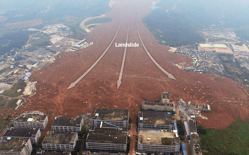 2015 Shenzhen landslide Before Shenzhen Landslide Many Saw Warning Signs as Debris Swelled
