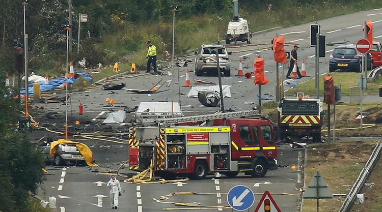 2015 Shoreham Airshow crash 11 feared dead in UK Shoreham airshow crash RT UK