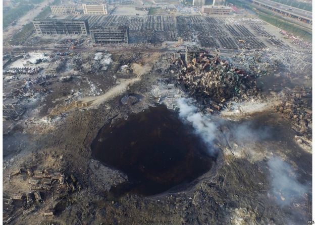 2015 Tianjin explosions China Tianjin explosions Premier Li Keqiang visits scene BBC News