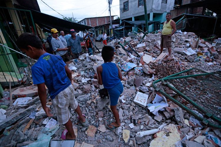 2016 Ecuador earthquake Ecuador39s Deadly Earthquake in Pictures