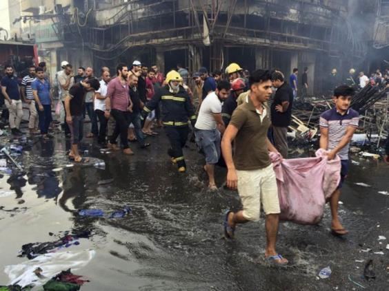 2016 Karrada bombing Baghdad bombing Death toll rises to nearly 300 in Isis car bombing