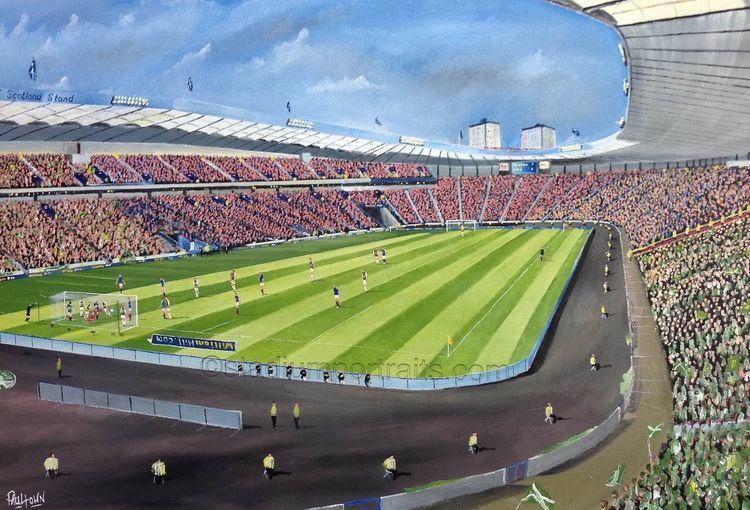 2016 Scottish Cup Final Hibernian v Rangers 2016 Scottish Cup Final 20 x 30 Box Canvas Print