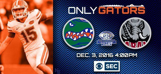 2016 SEC Championship Game 2016 SEC Championship Florida vs Alabama Game pick prediction