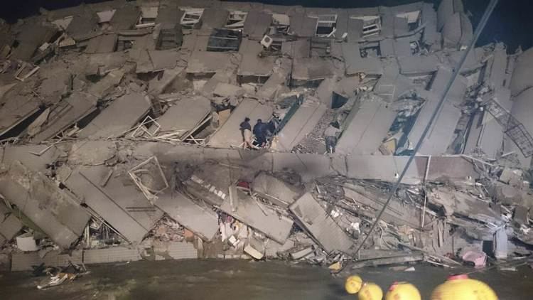 2016 Taiwan earthquake Taiwan Earthquake More Than 150 Missing After Deadly 64Magnitude