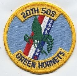20th Special Operations Squadron USAF SOSACS amp Sp Act Units 20th and Up