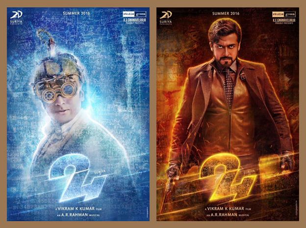 24 (2016 film) Suriya39s 24 Tamil First Look Poster Film Releases on Summer 2016