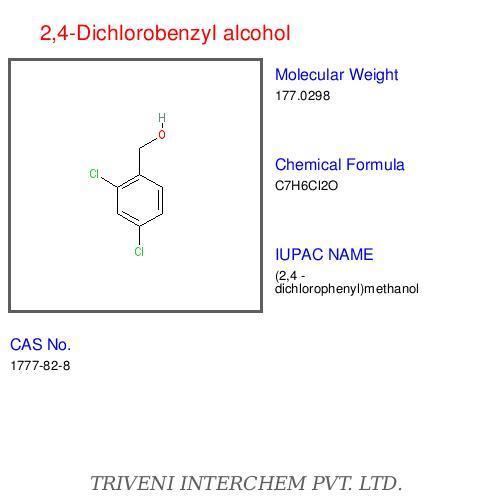 2,4-Dichlorobenzyl alcohol 24Dichlorobenzyl alcohol Exporter 24Dichlorobenzyl alcohol