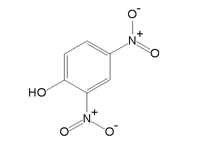 2,4-Dinitrophenol 24dinitrophenol C6H4N2O5 ChemSynthesis