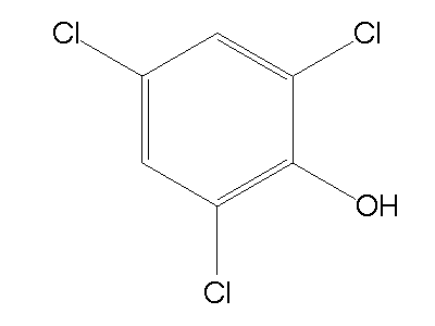 2,4,6-Trichlorophenol 246trichlorophenol C6H3Cl3O ChemSynthesis