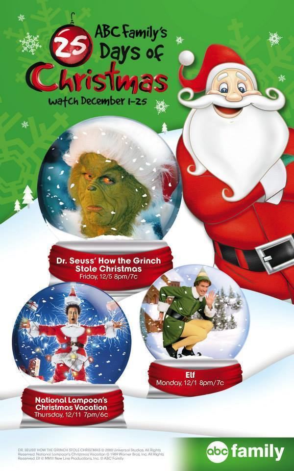 25 Days of Christmas ABC Family39s 25 Days of Christmas TV Schedule