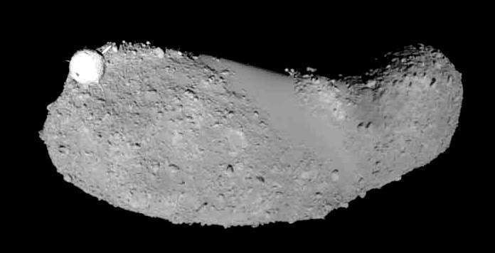 25143 Itokawa Mysterious Spherical Object Detected on Asteroid 25143 Itokawa JAXA