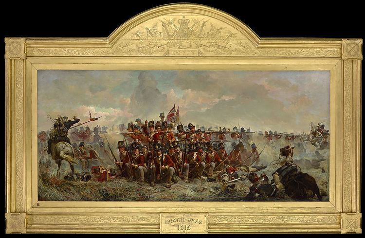 28th Regiment at Quatre Bras (painting)