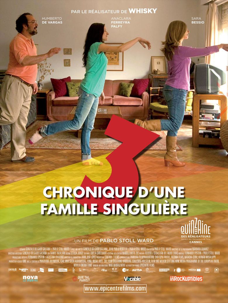 3 (2012 Uruguayan film) movie poster