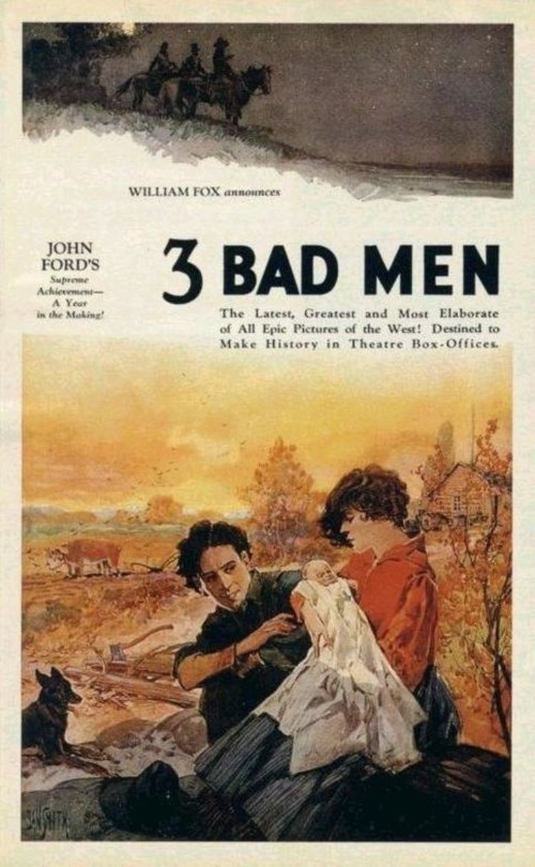 3 Bad Men movie poster