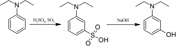 3-Aminophenol Synthesis of 3DIETHYLAMINOPHENOL PrepChemcom