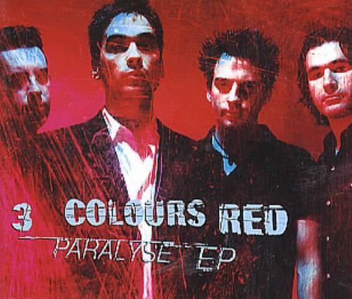 3 Colours Red 3 Colours Red Paralyse EP UK CD single CD5 5quot 286862