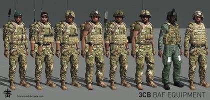 3 Commando Brigade 3CB BAF Equipment by 3 Commando Brigade Mods and Addons Armaholic