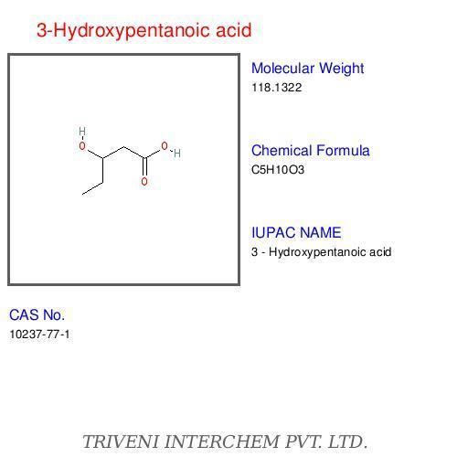 3-Hydroxypentanoic acid 3Hydroxypentanoic acid Exporter 3Hydroxypentanoic acid