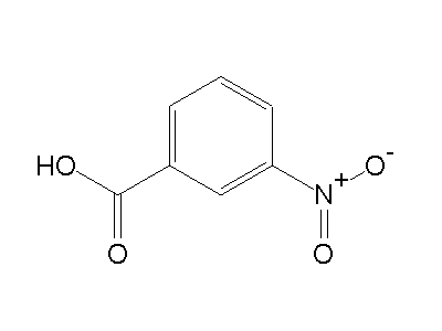 3-Nitrobenzoic acid 3nitrobenzoic acid C7H5NO4 ChemSynthesis