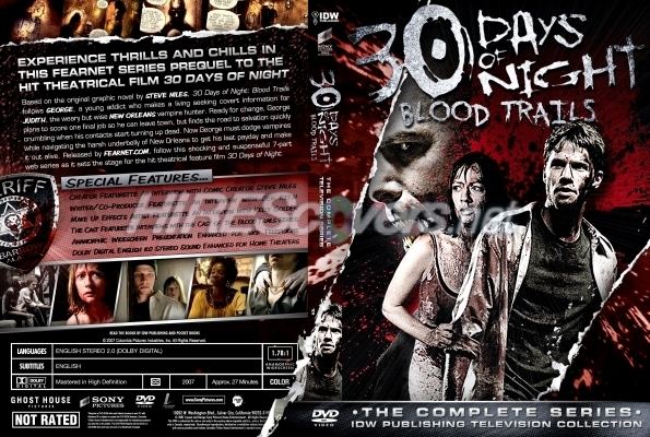 30 Days of Night: Blood Trails DVD Cover Custom DVD covers BluRay label movie art Additional