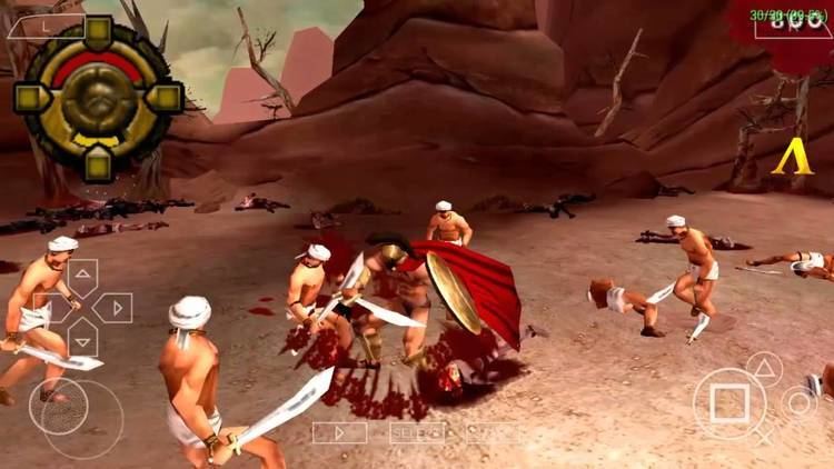 300: March to Glory PPSSPP 097 300 March to Glory Gameplay on android nexus 7 YouTube