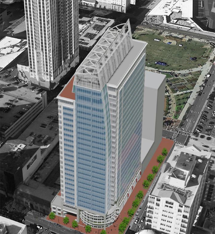 300 South Tryon Under construction Breakdown of 300 S Tryon Tower Charlotte Agenda