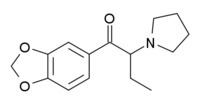 3',4'-Methylenedioxy-α-pyrrolidinobutiophenone httpsuploadwikimediaorgwikipediacommonsthu