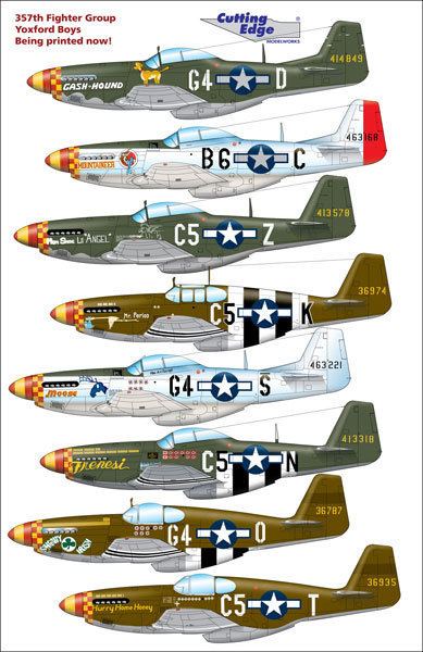 357th Fighter Group 357th Fighter Group Yoxford Boys Decal Preview by Brett Green