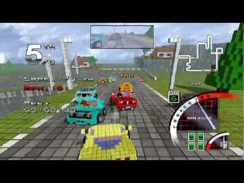 3D Pixel Racing 3D Pixel Racing Trailer Wii iPhone iPad YouTube