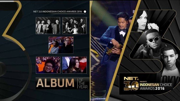 3rd Indonesian Choice Awards Album Of The Year Indonesian Choice Award 2016 on NET 30 YouTube