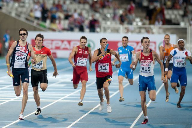 4 × 400 metres relay