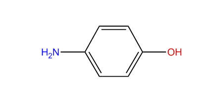 4-Aminophenol 4aminophenol Kovats Retention Index