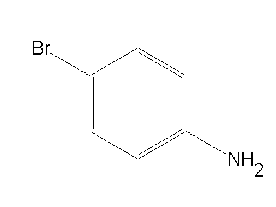 4-Bromoaniline 4bromoaniline C6H6BrN ChemSynthesis