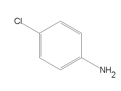 4-Chloroaniline 4chloroaniline C6H6ClN ChemSynthesis