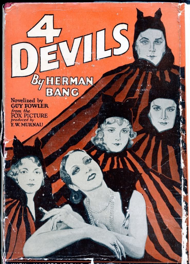 4 Devils Theatrical poster for the 1928 silent film 4 Devils aka Four Devils