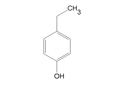 4-Ethylphenol 4ethylphenol C8H10O ChemSynthesis