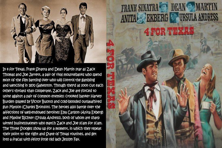 4 for Texas COVERSBOXSK 4 For Texas 1963 high quality DVD Blueray Movie