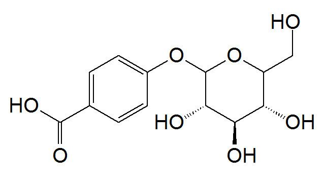 4-Hydroxybenzoic acid 4-O-glucoside