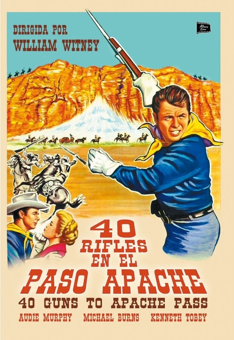 40 Guns to Apache Pass movie poster